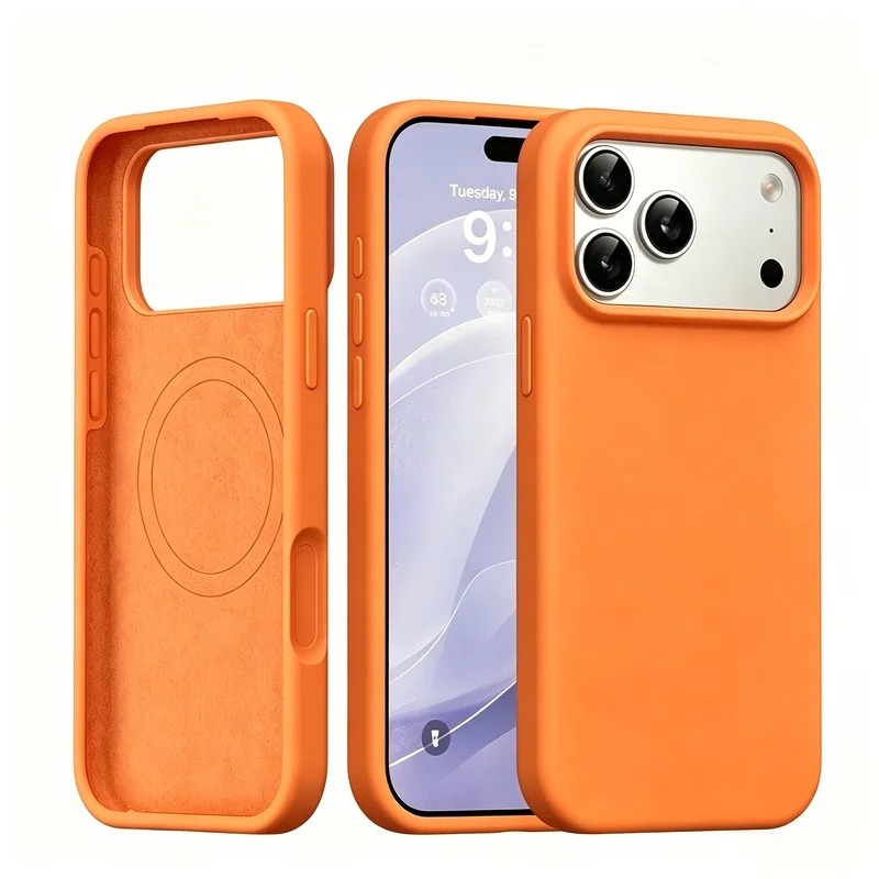 Liquid Silicone Magnetic Phone Case - Nuova Custodia Magnetica in Silicone Liquido