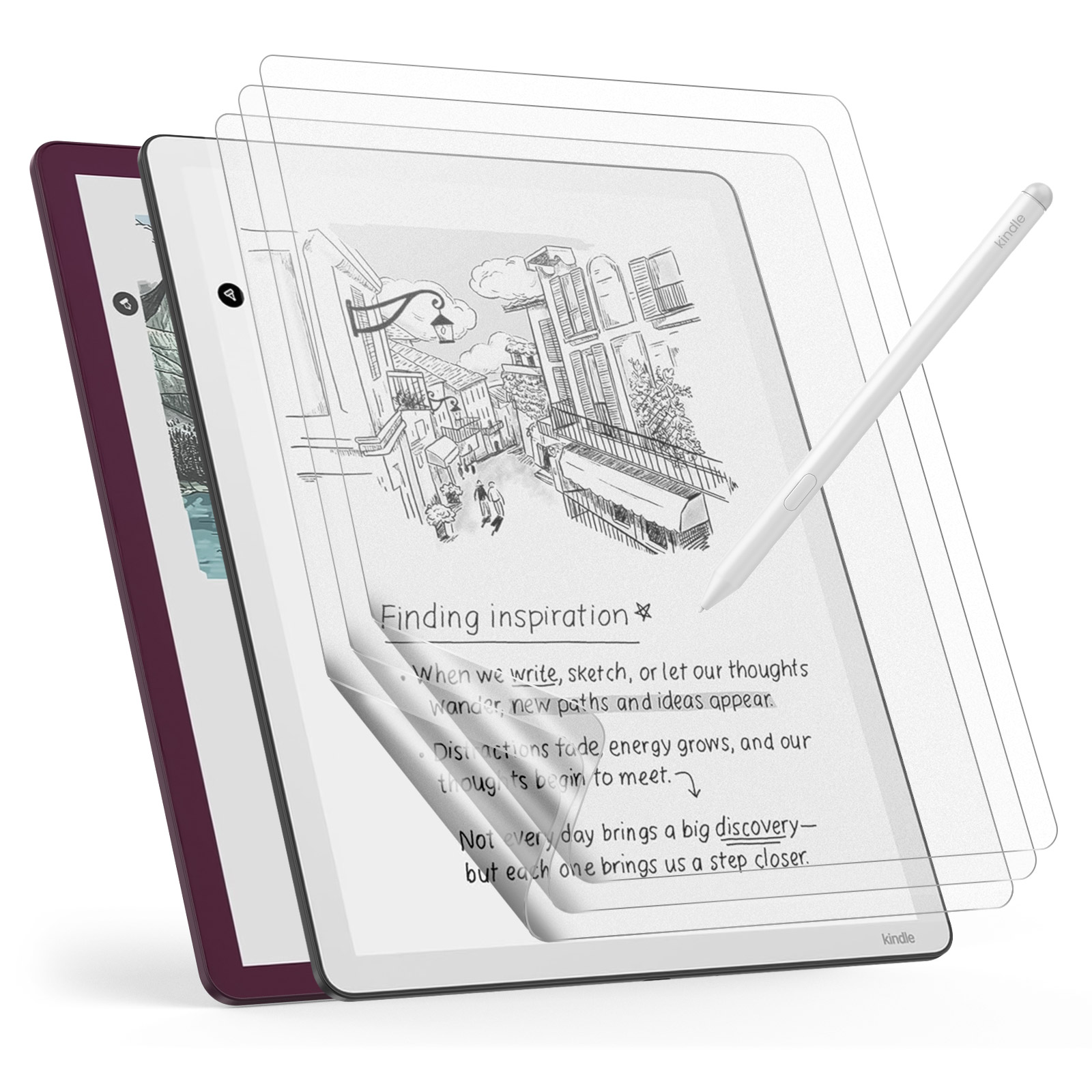 Matte Anti Glare Screen Protector - 3 pezzi di protezione per lo