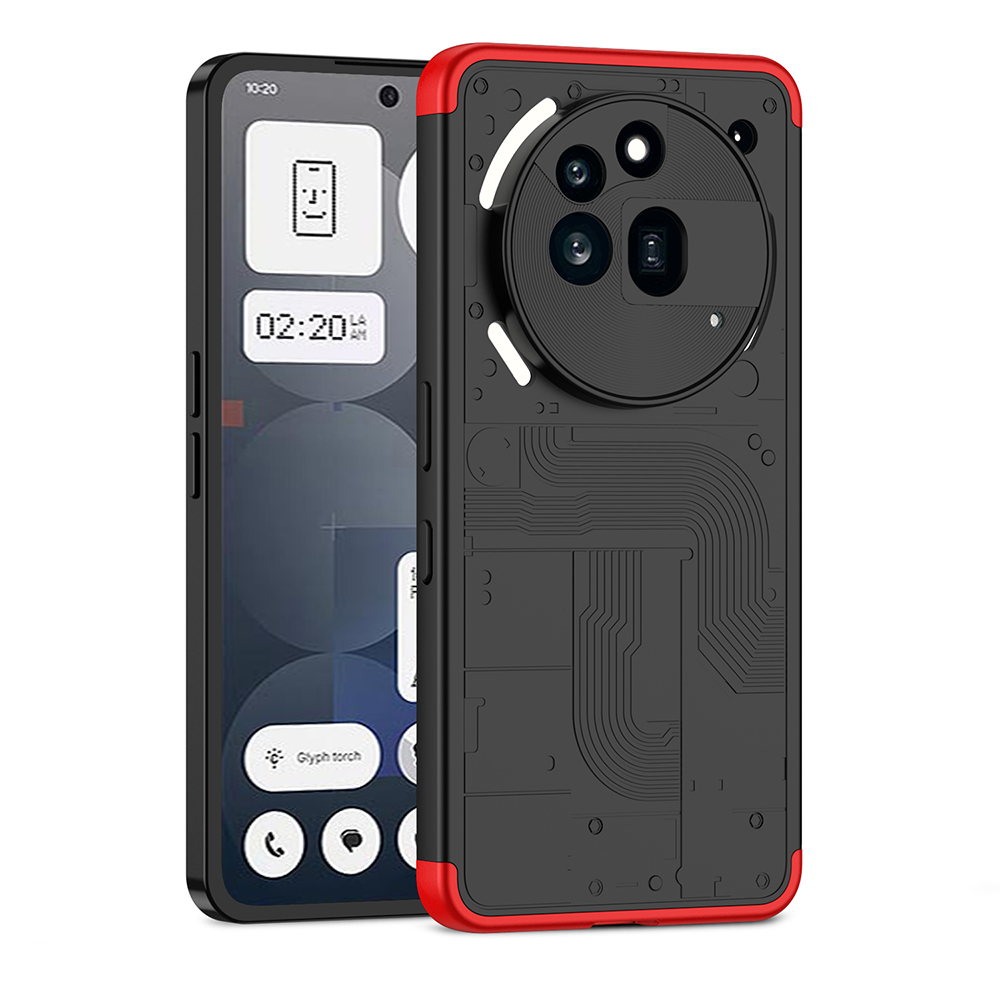 Heavy Duty 360 Full Body Protective Case - Custodia rigida opaca in PC per
