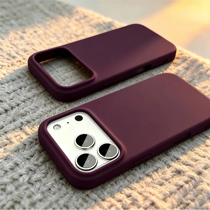 Liquid Silicone Magnetic Phone Case - Custodia magnetica in silicone liquido di
