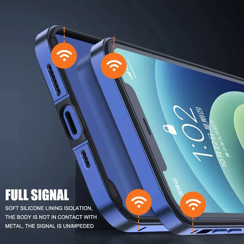 Custodia Ibrida in Silicone e  - Metal Bumper Aluminum Frame Case recensione e prezzo
