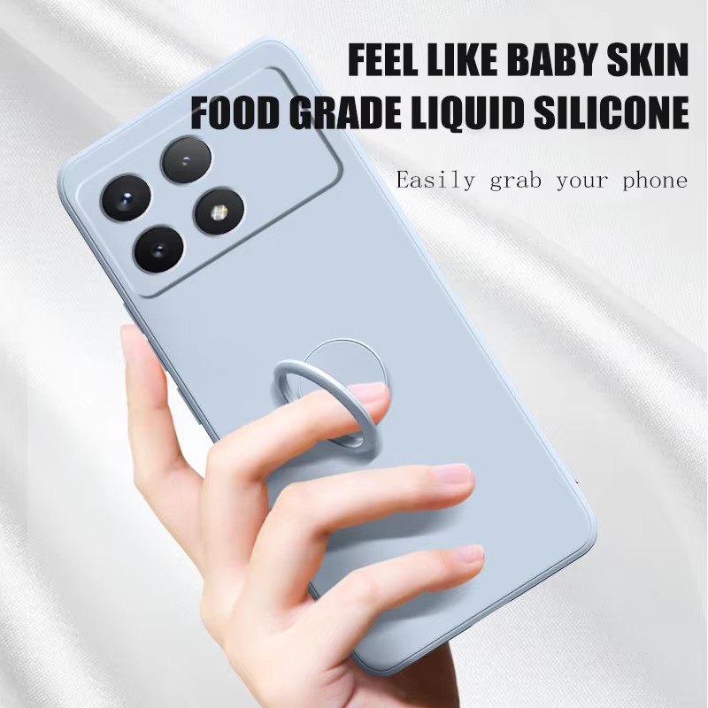 Custodia per telefono con supp - Liquid Silicone Magnetic Phone Case recensione e prezzo