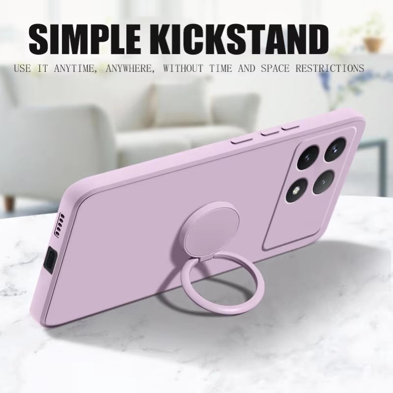 Custodia per telefono con supp - Liquid Silicone Magnetic Phone Case recensione e prezzo
