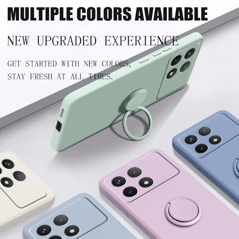 Custodia per telefono con supp - Liquid Silicone Magnetic Phone Case recensione e prezzo