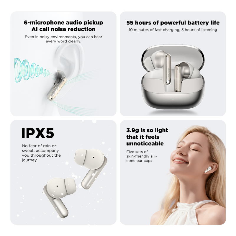 MINISO MS106 Auricolari Blueto - Earphones recensione e prezzo