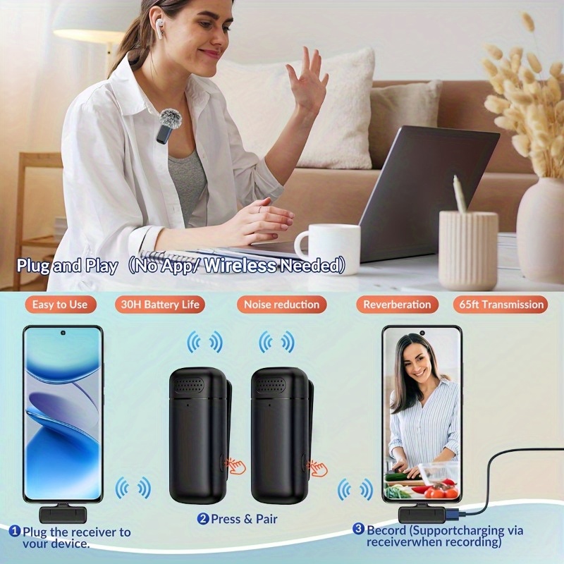 Microfono Lavalier Wireless co - Phone Cases recensione e prezzo