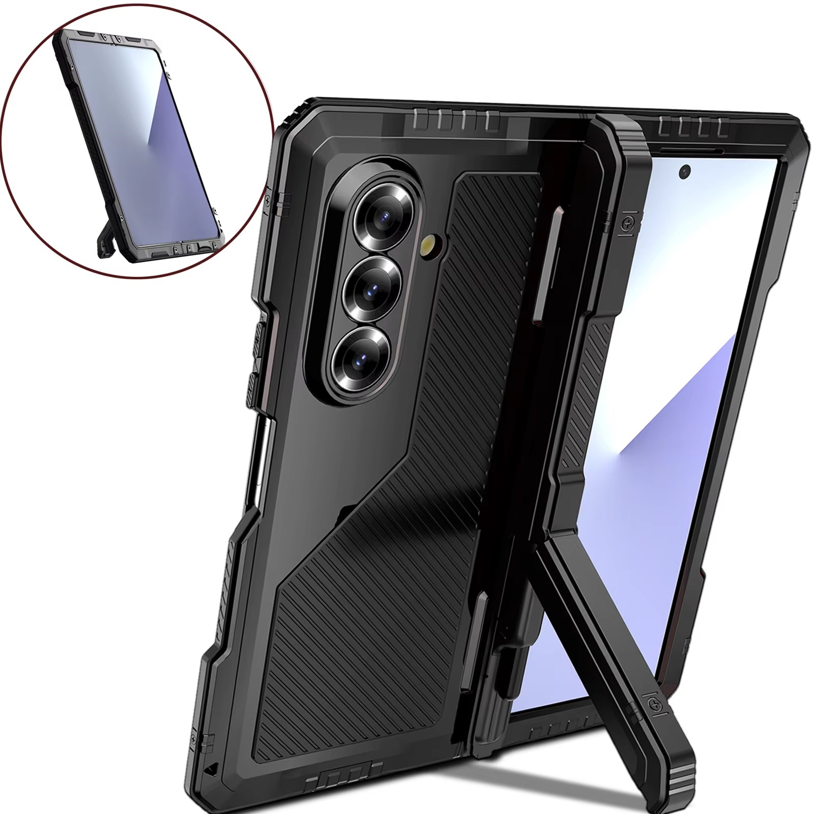 Per Saumsung Z Fold 7 6 5 4 Mi - Heavy Duty 360 Full Body Protective Case recensione e prezzo