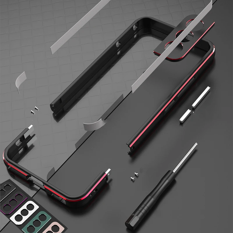 Custodia di Lusso Antiurto in  - Metal Bumper Aluminum Frame Case recensione e prezzo